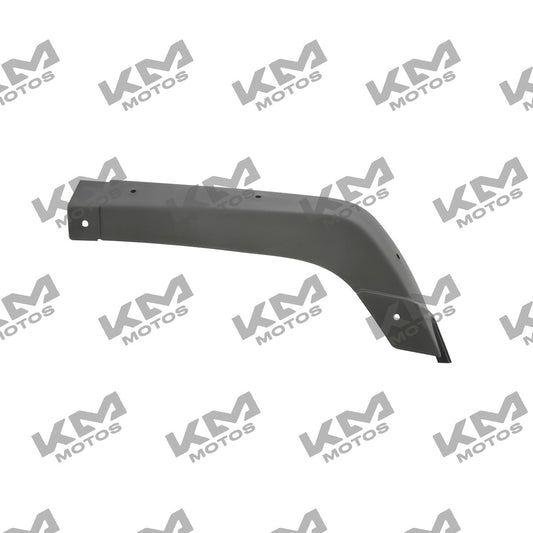 Cubierta lateral derecha del guardafango trasero para ATV250 Italika, parte del sistema de chasis, color negro y resistente