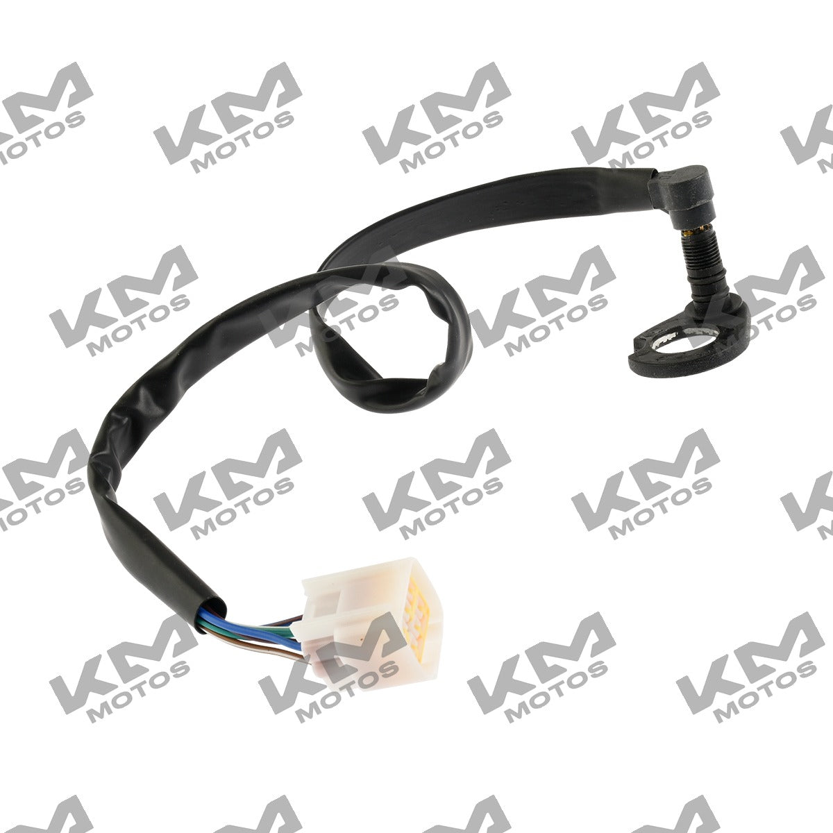 Indicador de cambios ATV250 con reversa Italika, sistema eléctrico original E07050035, muestra el panel y componentes eléctricos.