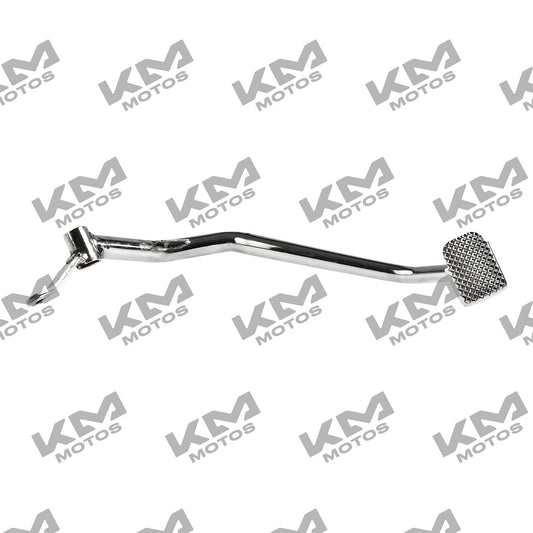 Pedal de freno trasero cromado para Italika GTK125 Spitfire 250, sistema de frenos original F11031039.