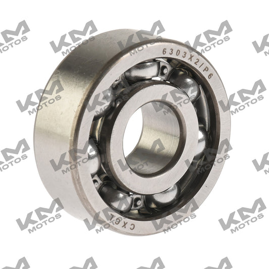 Balero radial de bolas ITALIKA para ATV250 con reversa, sistema de ruedas original E06010103, en color metálico y resistente
