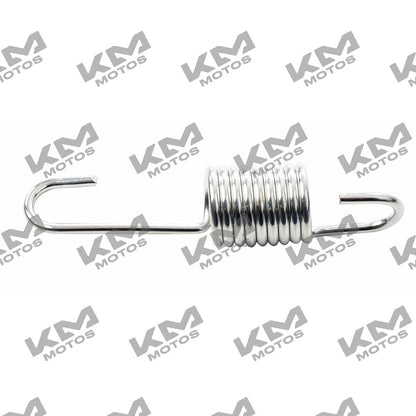 Resorte de pedal de freno para motos KM Motos FT125 y XFT125, pieza de repuesto para modelos deportivos y clásicos.