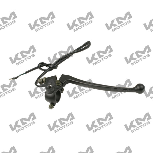Manecilla derecha de freno para sistema de control Italika FT125/XFT125, modelo New Sport, en color negro.
