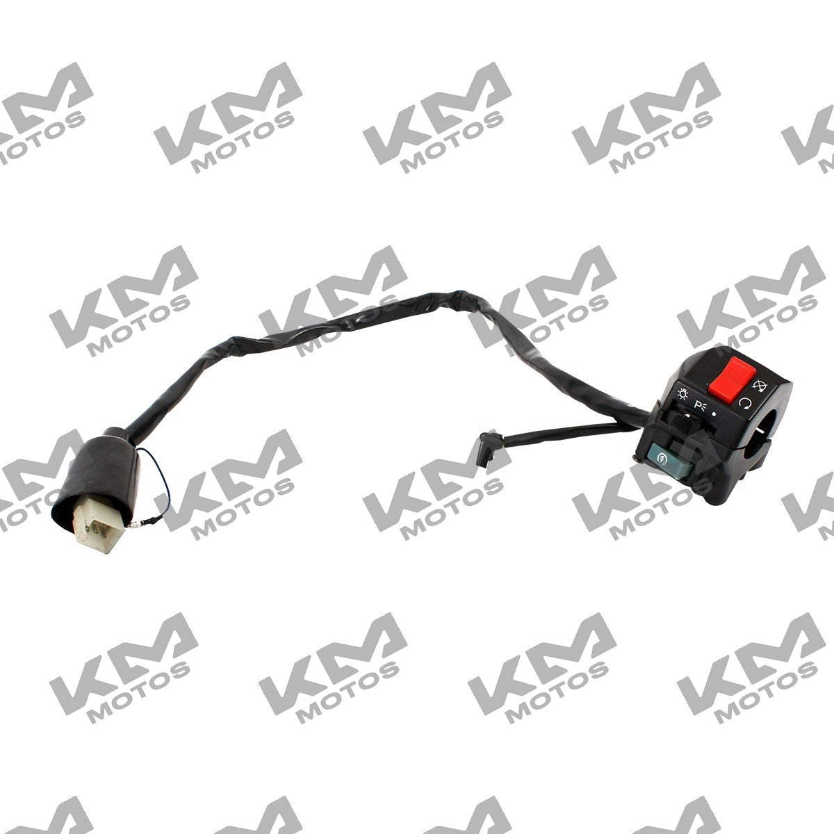 Conjunto de mando derecho Italika DM150/Zx150L/Zx200L, sistema eléctrico, imagen de parte original para motos Italika
