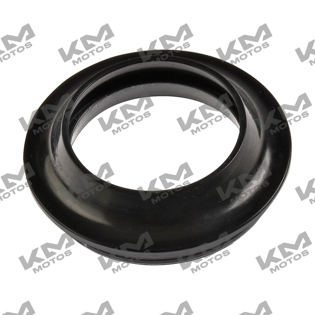Cubrepolvo sello amortiguador para sistema de motor Italika Gtk125-x, pieza original F01060044, en color negro