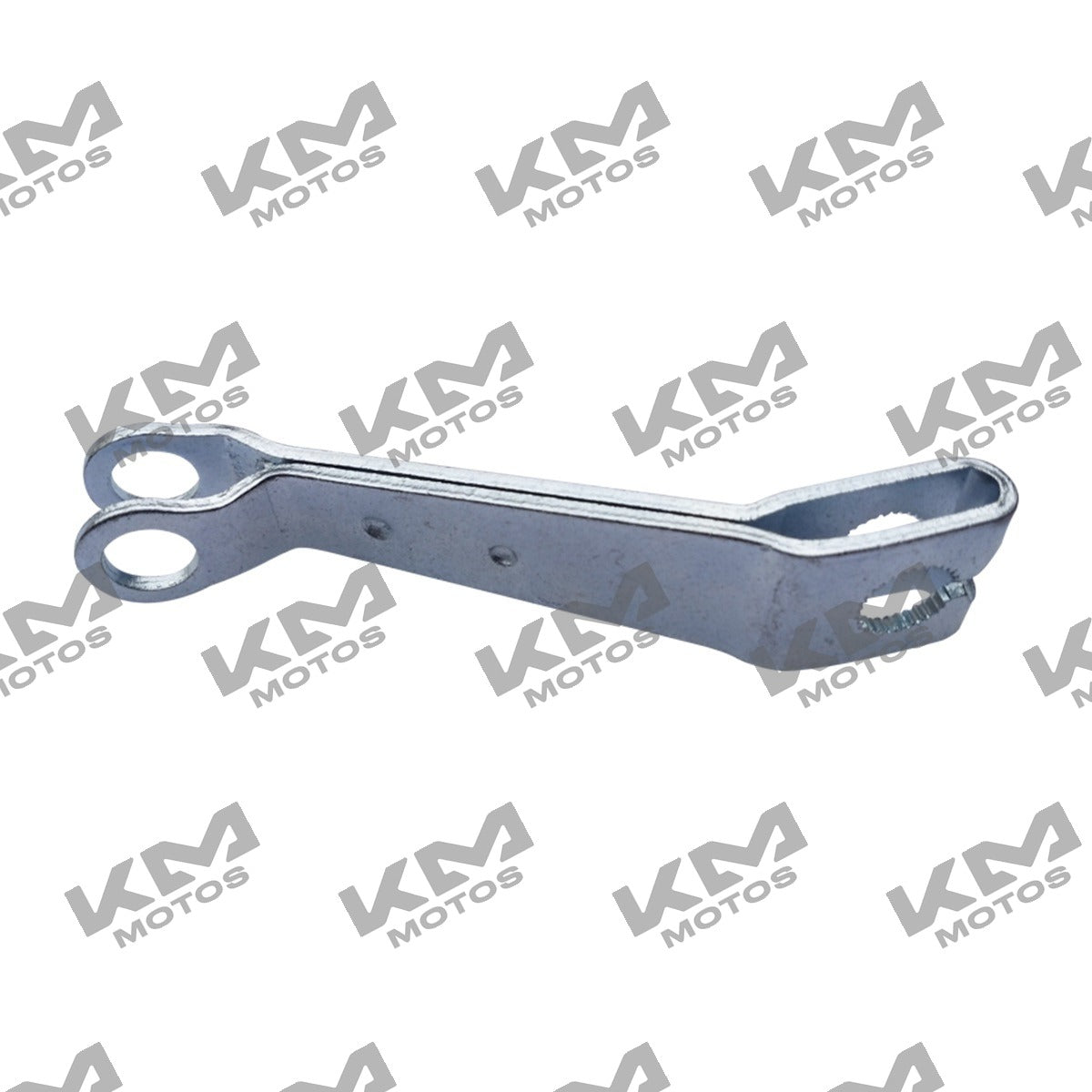 Brazo actuador de freno trasero para ZDM200 Italika, componente original del sistema de frenos.