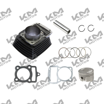 Kit de cilindro ORIGINAL para motor CGH 150CC FT150/FT150GT/FT150 GTS, incluye componentes para reparación y mejora del motor.