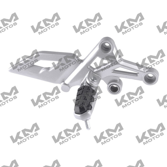 Sistema de chasis Conjunto Posapie Del Der Vort-x 200 Italika, pieza original para motocicleta Italika F11010375