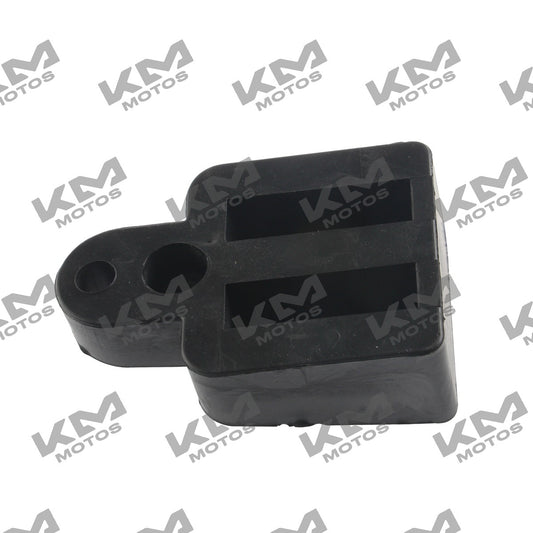 Soporte de hule para tanque de gas ITALIKA FT125 Sport y FT125 New Sport, parte original F17040049, en color negro