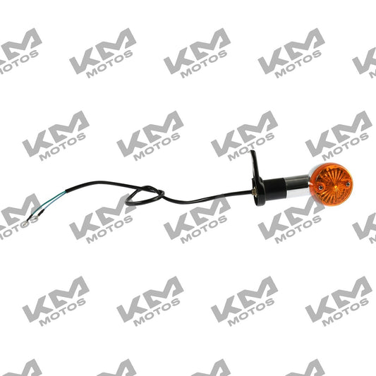 Sistema eléctrico de la vía trasera derecha para motocicleta Italika Gtk125, modelo F09020256, con componentes visibles en la imagen.