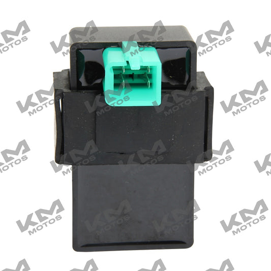 Módulo CDI con reversa para ATV Italika ATV150-II, ATV180 y ATV190, sistema eléctrico original, imagen del componente.