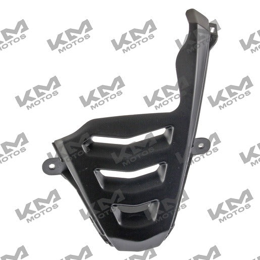Cubierta de chasis para DT200 Sport Italika, original, modelo F12010293, con diseño deportivo y acabado en color negro
