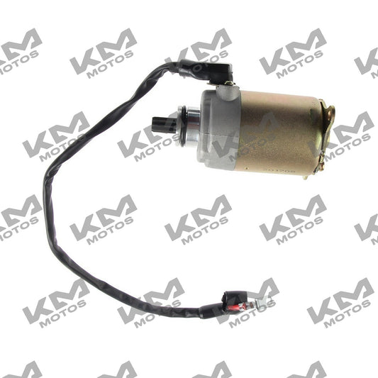 Motor de arranque completo ITALIKA para sistemas GY6, CS125, GS150 y DS150, con componentes originales.