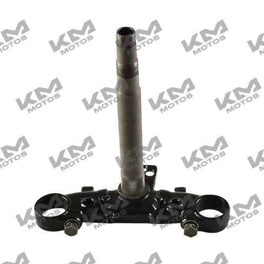 Sistema de suspensión Telescopio de dirección Italika 250Z y 280Z en grafito, parte original para motocicletas.