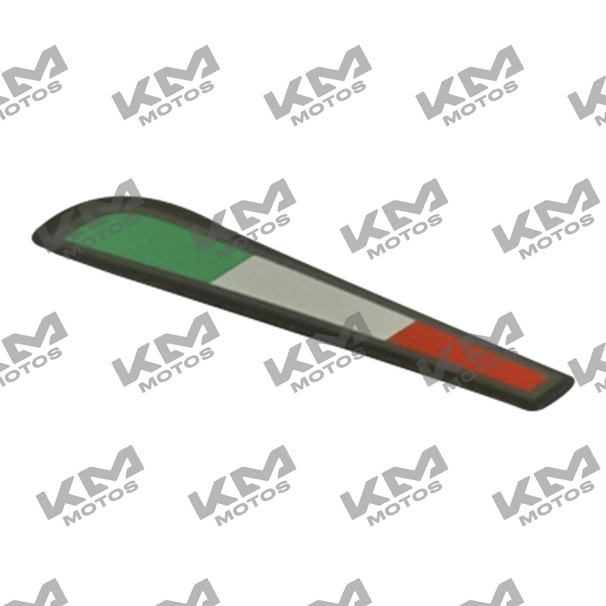 Etiqueta cubre tras izquierda para sistema de accesorio Italika 250z, pieza original F13020474.
