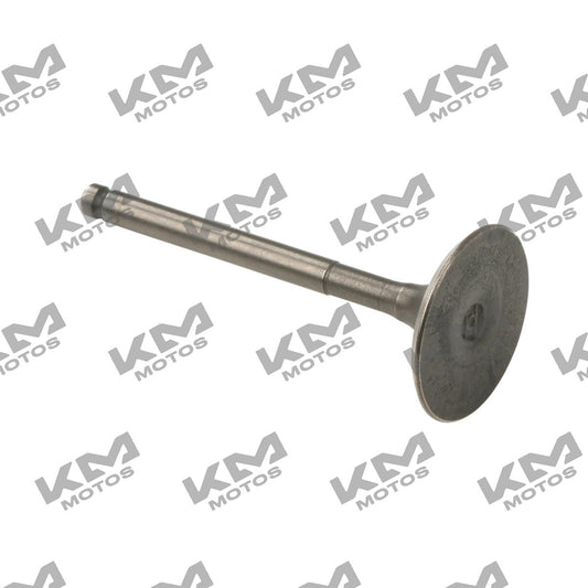 Válvulas de admisión y escape para motor GY6-150 Italika DS150 WS150, componentes originales del sistema de motor.