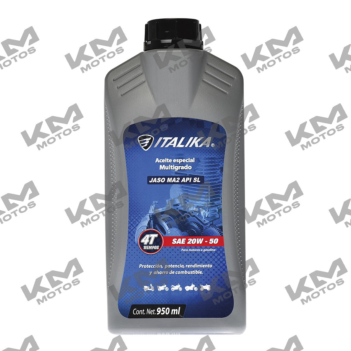 Aceite 4 Tiempos SAE 20W50 SL Italika FT150 DS150 (Original 1010006)