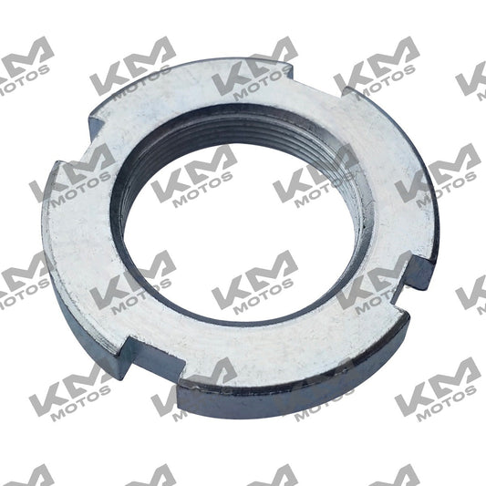 Tuerca de ajuste para telescopio Zdm200 Italika, accesorio original de la marca Italika, en color metálico.
