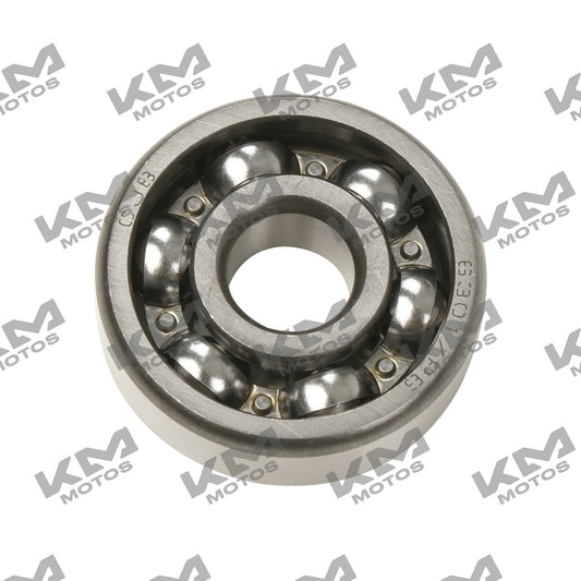 Balero radial de bolas Italika para sistemas de ruedas en modelos CS125 DS150 GS150 XS150, pieza original E07030003