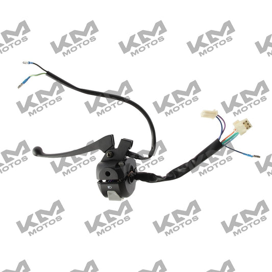 Mando izquierdo con intermitentes para motos Italika WS175 y WS150, sistema eléctrico, imagen de pieza original.