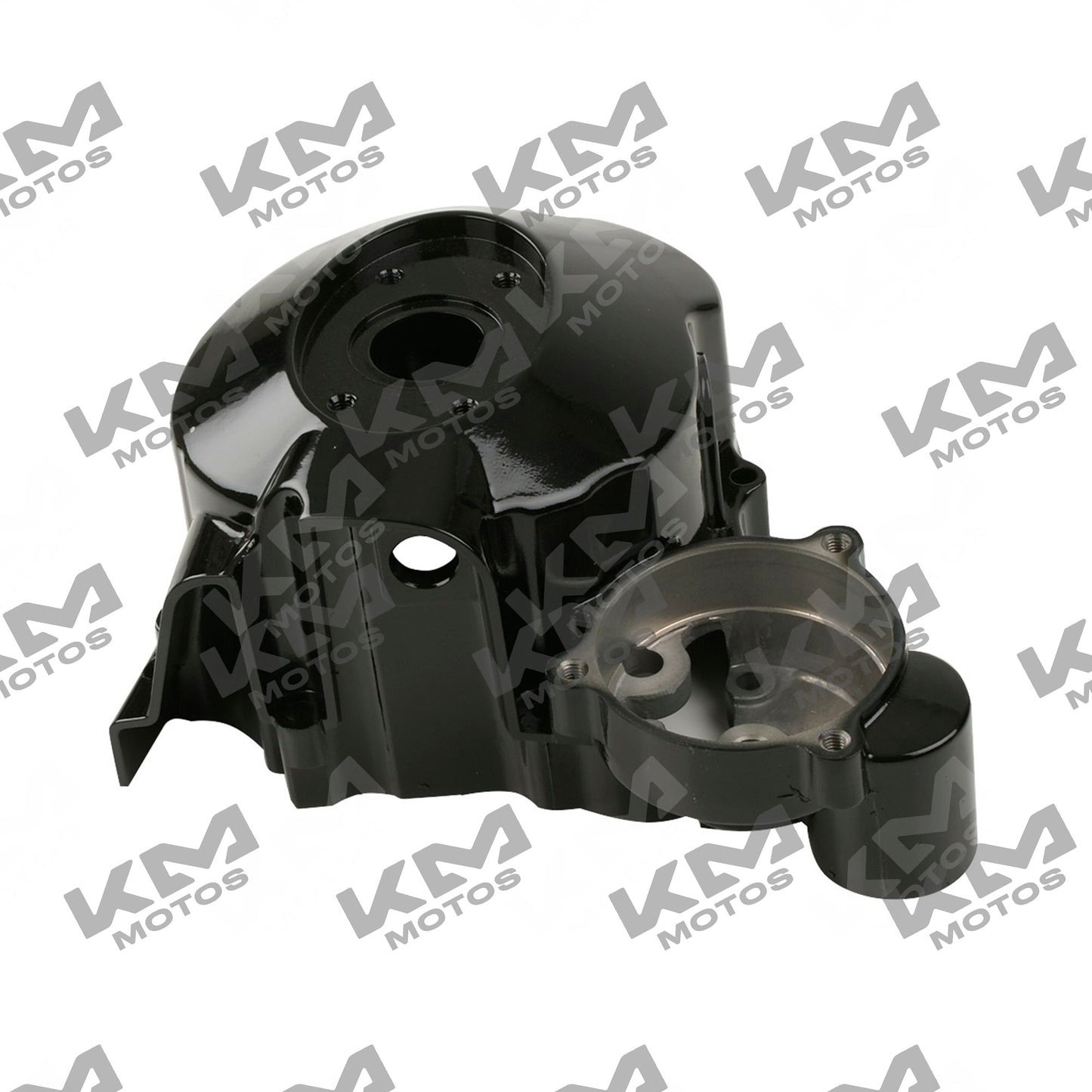 Cubierta izquierda de carter para Forza 125, marca ORIGINAL, en acabado negro y detalles resistentes.