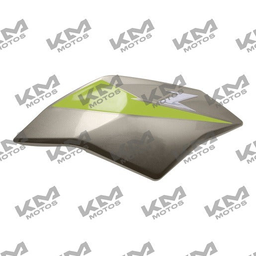 Cubierta de tanque de sistema de chasis Italika 250z en color grafito, diseñada para modelos originales F13012010.