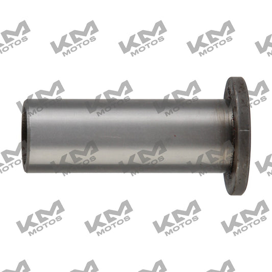Buje derecho de sistema de chasis Italika Vort-x 300, modelo F02010263, en color metálico con detalles técnicos visibles.
