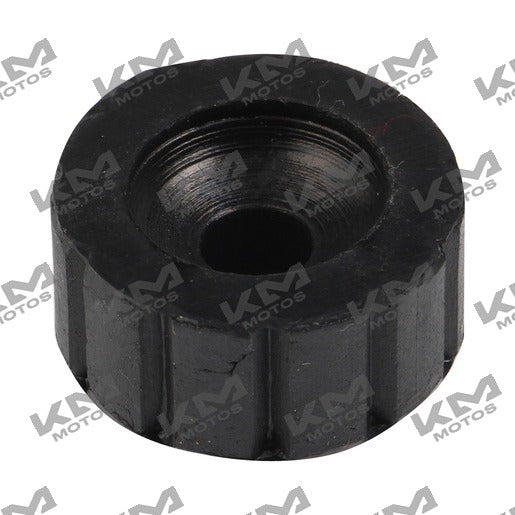 Hules laterales para sistema de motor Italika FT150, color grafito, piezas originales para colocación en motocicleta.