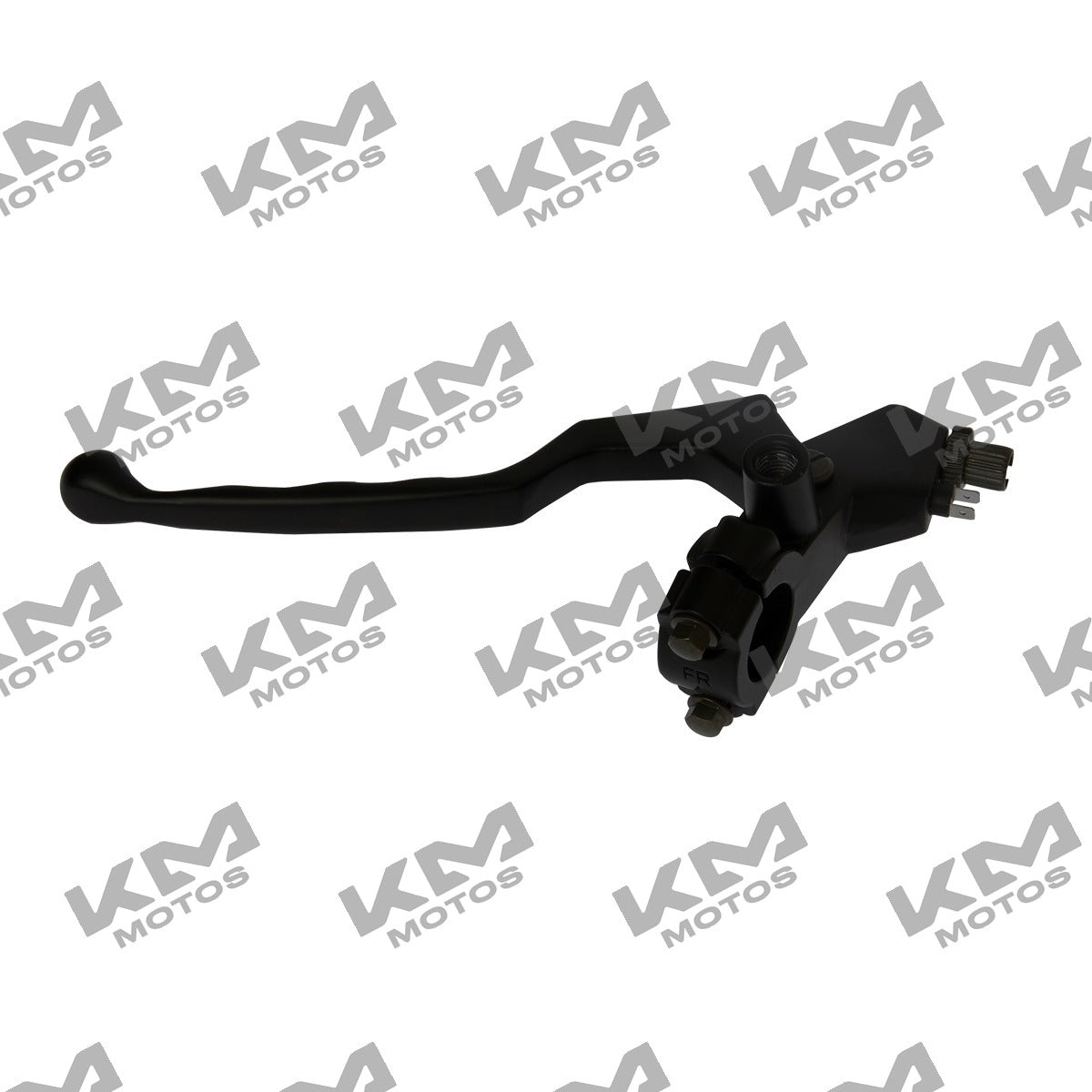Conjunto de manecilla izquierda para sistema de control Italika FT150 GTS en color grafito, modelo F10030085.