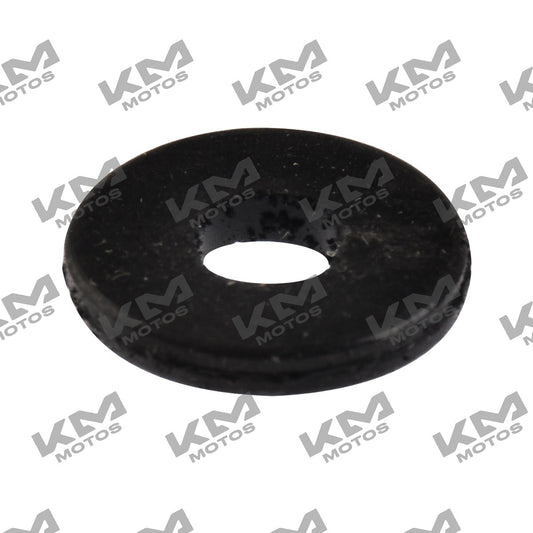 Sistema de chasis Hule Sup Cubierta de tanque Italika ZDM200, resistente y original, en color negro para motocicleta.