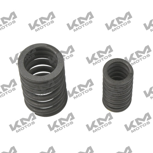 Resortes de válvula originales Italika FT150 FT125 RC150 en sistema de chasis, resistentes y de alta calidad.