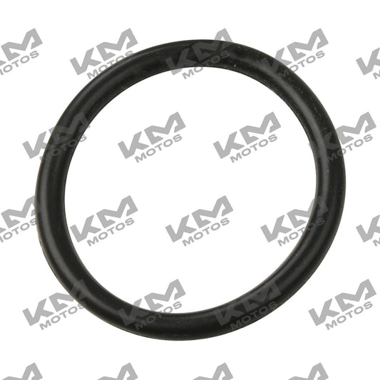 Anillo en O de 30.8x3 mm original de Italika para sistemas de motor en modelos CS125, DS150 y GS150, color negro.