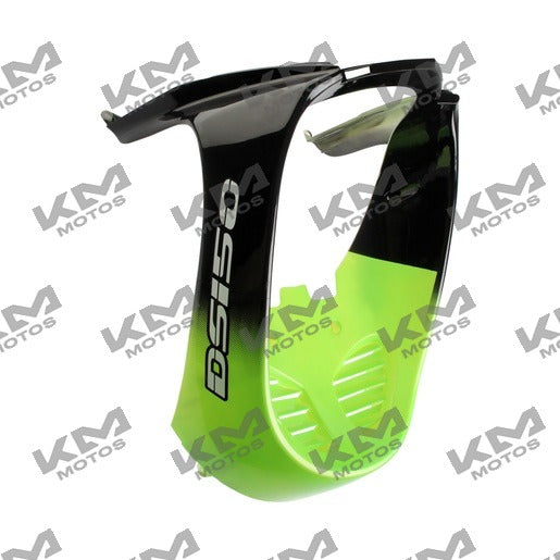 Sistema de chasis Encarenado negro y verde para Italika Ds150 LS, compatible con la pieza original F13011754.
