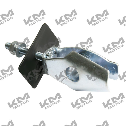 Ajustador de cadena de tracción original Italika para FT180, RT180 y Fiera 200, componente del sistema de tracción.