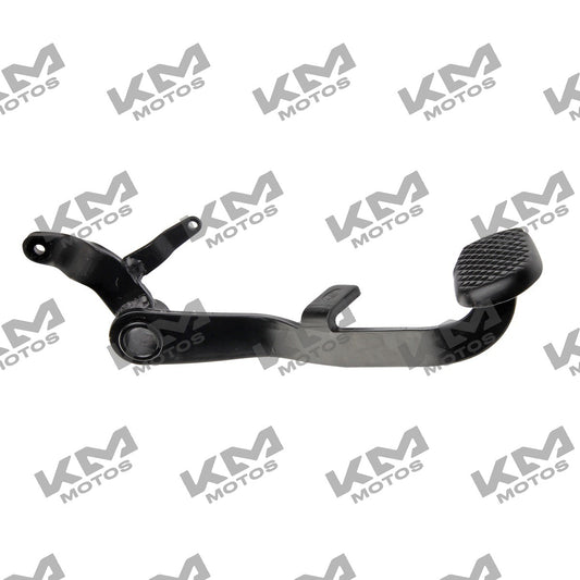 Pedal de freno trasero original Italika 180Z, 170Z y 200Z, parte del sistema de frenos, en buen estado.