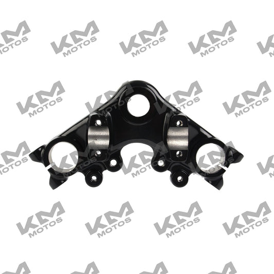 Base de manubrio negro para sistema de control Italika F01030171, parte del sistema de control de la motocicleta.