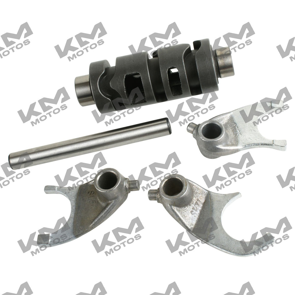 Conjunto de tambor de cambios para motos Italika FT150 y DM150, original y compatible con modelos FT150GT y FT150 GT.