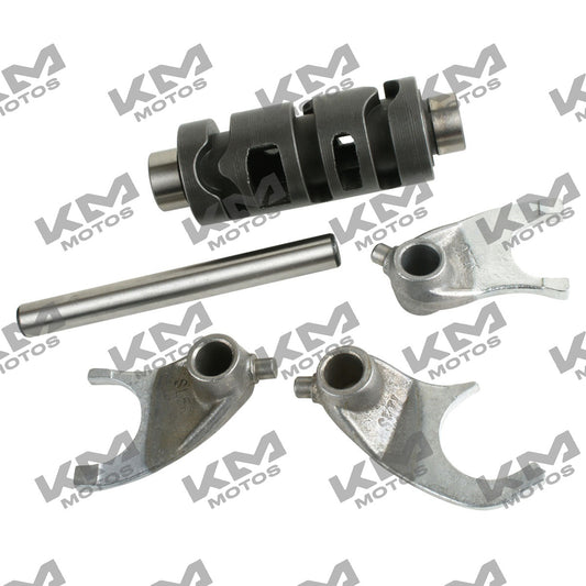 Conjunto de tambor de cambios para motos Italika FT150 y DM150, original y compatible con modelos FT150GT y FT150 GT.
