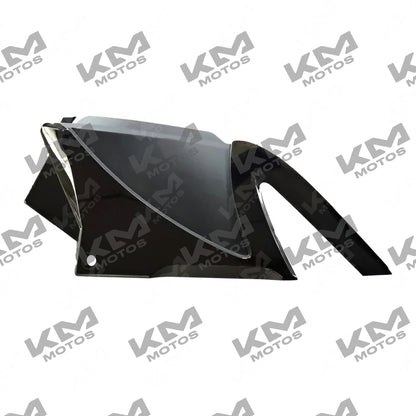 Cubierta lateral derecha para automóvil en plástico negro brillante y mate, marca ORIGINAL, modelo FT200 AM.