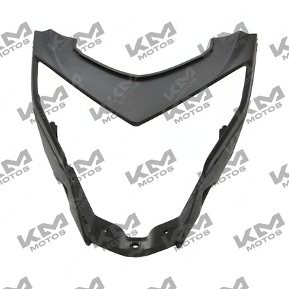 Cubierta de faro negro para Fiera 150, plástico original, protección y estilo para la luz del vehículo.
