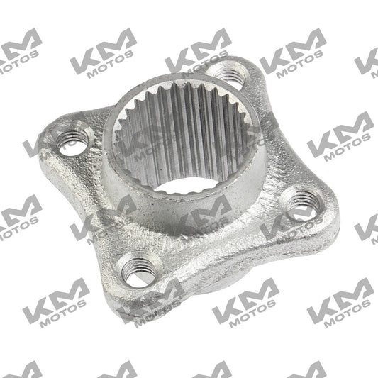 Freno de disco trasero para ATV150-II y ATV200 N Italika, componente original, con sistema de reversa en color metálico