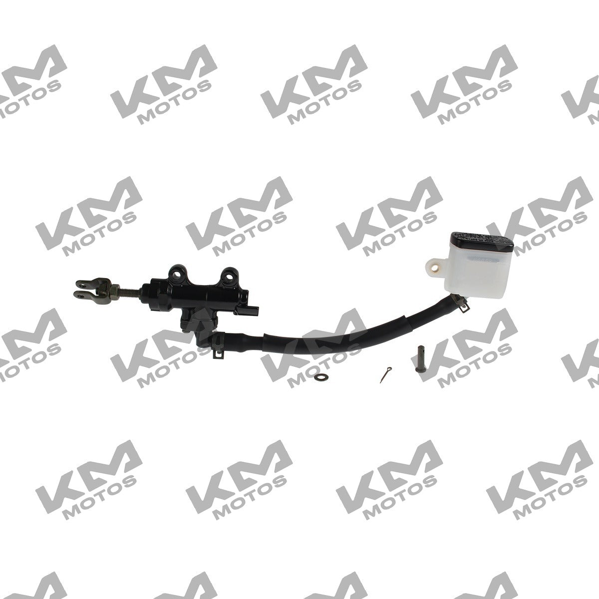 Conjunto bomba de freno trasera negra para motocicleta Italika 250Z, sistema de frenos original F15020234
