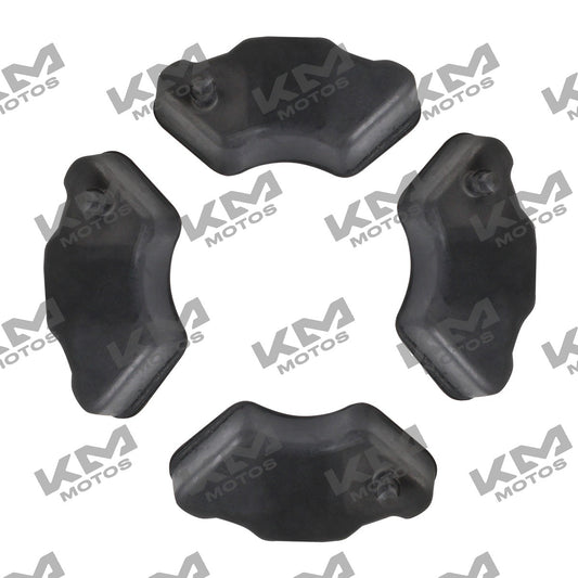 Sistema de tracción Damper de tracción Italika FT115 FT110, pieza original F02030368, en color negro y detalles visibles.