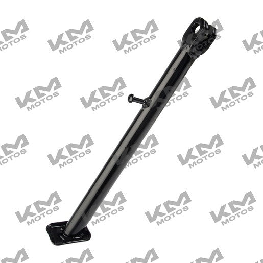 Sistema de chasis lateral Parador ZDM200 para Italika, parte original F11020145, en color negro con detalles metálicos.