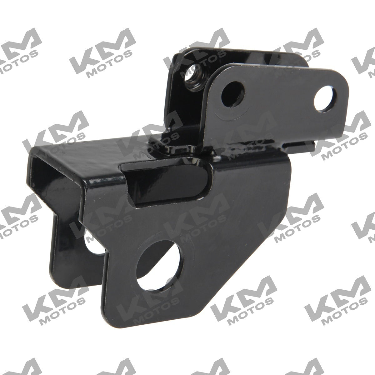 Soporte de sujeción del guardafango trasero izquierdo para Italika Vort-X 300, pieza original F02040003, en color negro