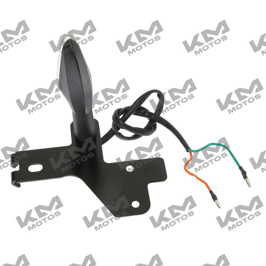Sistema eléctrico de luz trasera izquierda LED FT125 New Sport de Italika, componente original F09020157.