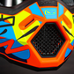 CASCO CROSS HRO NEGRO M/MORADO DRIPS MX03 S - KMMOTOSHN