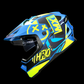 CASCO CROSS HRO AZUL M/AMARIL SUP-ERX HRO