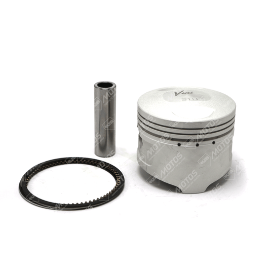 KIT DE PISTON KMF ZX200L/ZM200/SHINERAY XY200 GY6 (STD) VINI/IMBRA