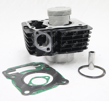 KIT DE CILINDRO CON EMPAQUES Y SELLOS HONDA CBF150/INVICTA150/HERO HUNK150/HERO TRHIL - KMMOTOSHN