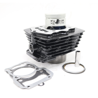 KIT DE CILINDRO CON EMPAQUES Y SELLOS SHINERAY200 (196CM3) (MOTOR DE VARILLA) (COLOR NEGRO)